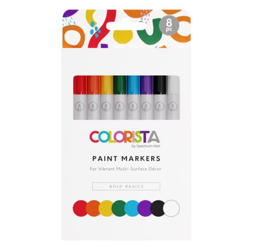 Spectrum Noir Acrylic Paint Marker Set 4/Pkg - Pastel