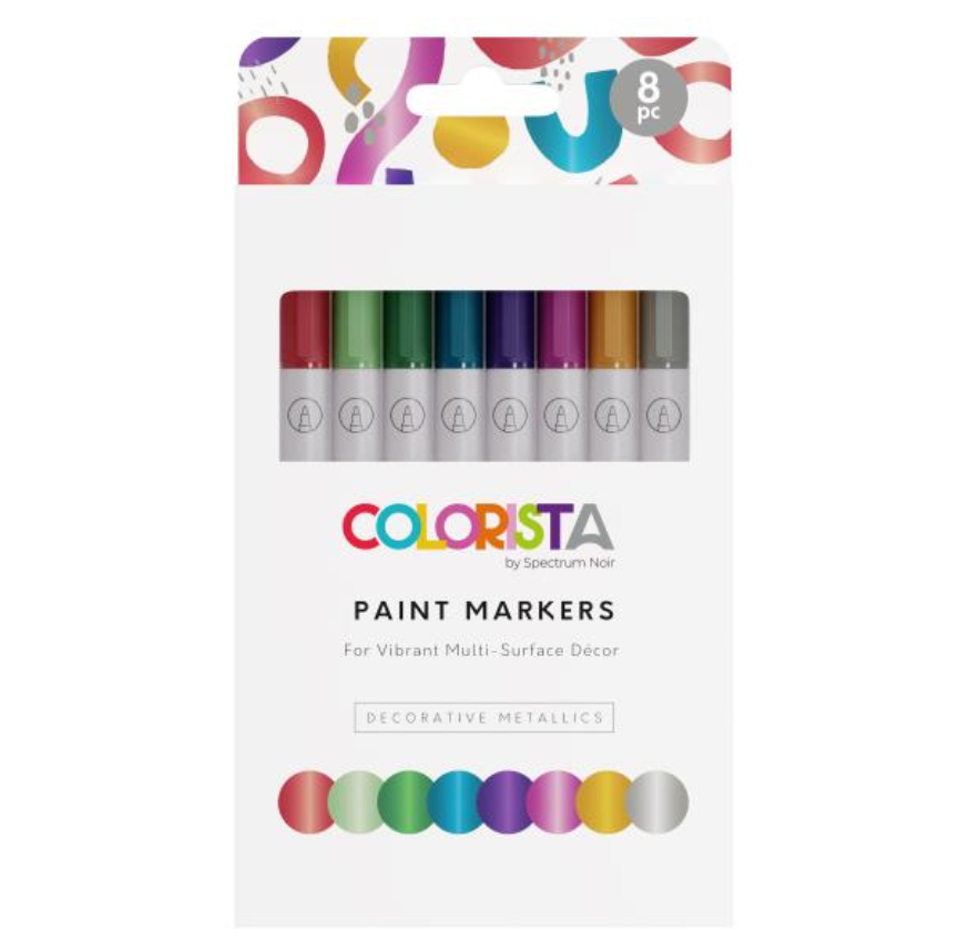 Spectrum Noir Acrylic Paint Marker Set 4/Pkg - Pastel