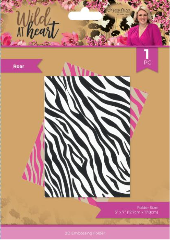 12x12 Glitter Pink Leopard Print Paper - 1pc