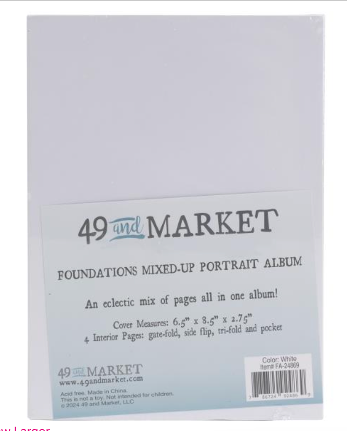 49 and Market White PORTRAIT Mixed Up Album