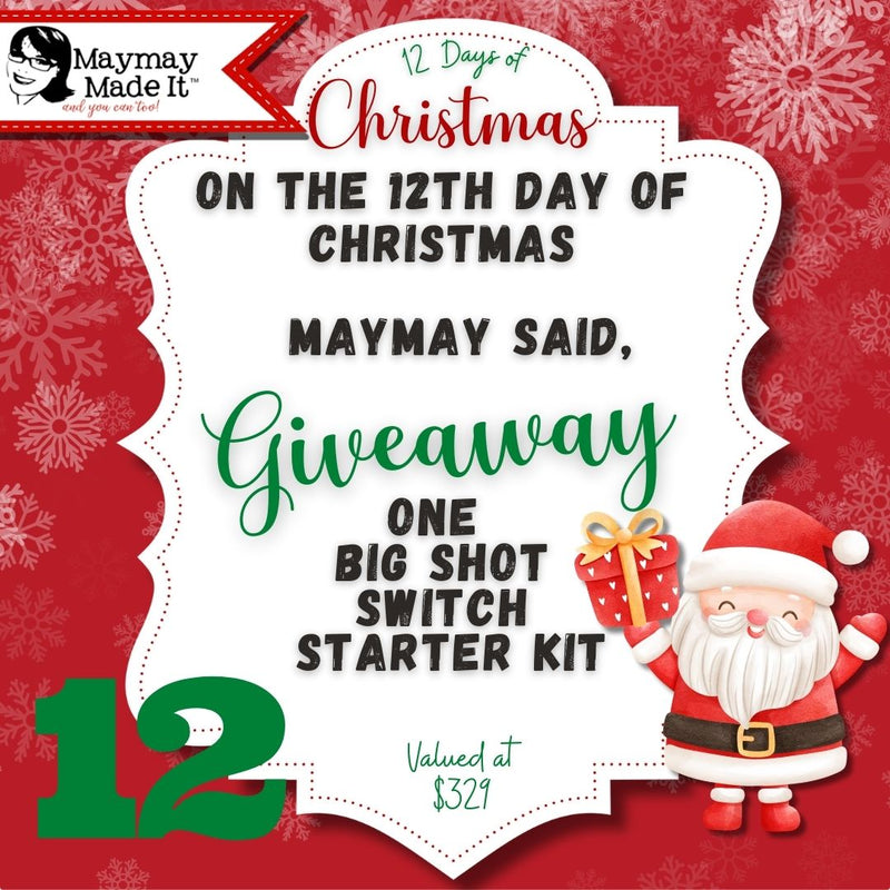 12 DAYS OF CHRISTMAS GIVEAWAYS DAY 12