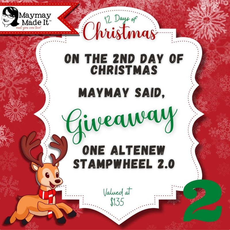 12 DAYS OF CHRISTMAS GIVEAWAY DAY 2