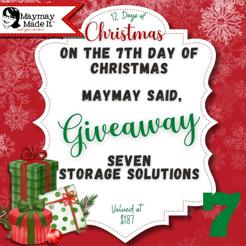 12 DAYS OF CHRISTMAS GIVEAWAY DAY 7