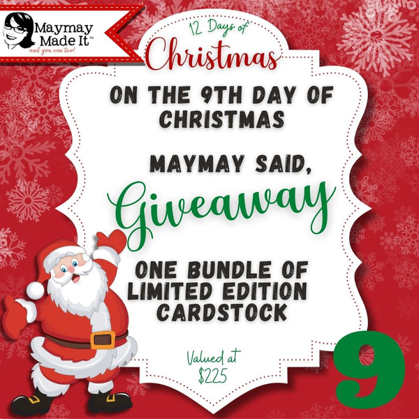 12 DAYS OF CHRISTMAS GIVEAWAY DAY 9