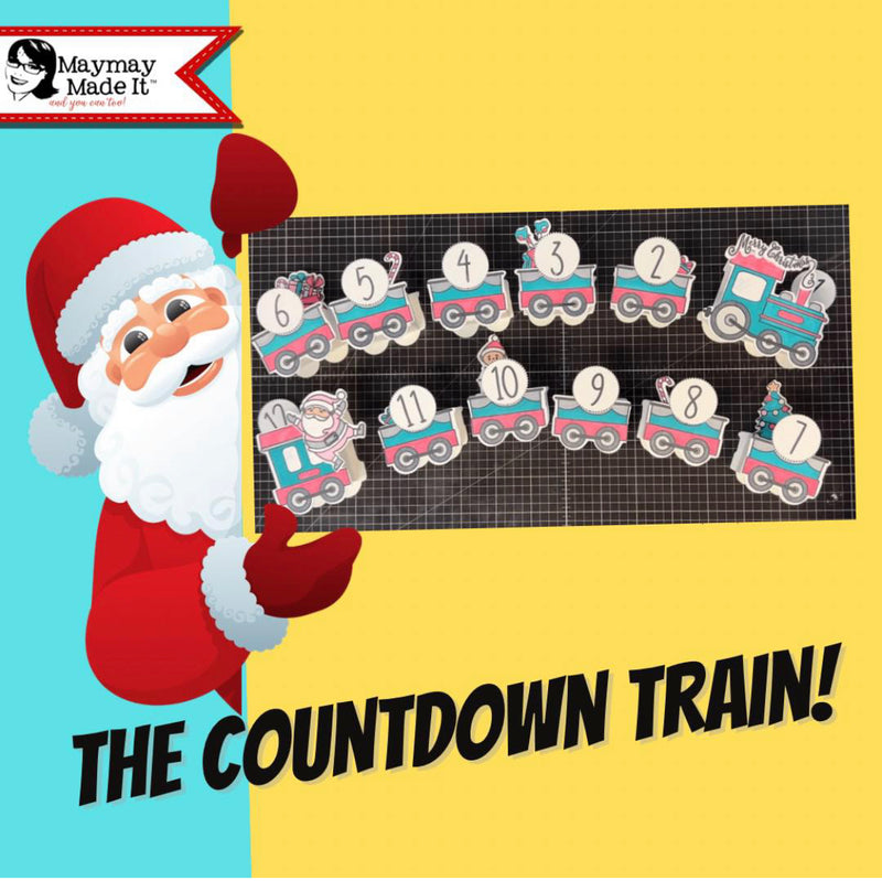 Countdown to Christmas Train DIY