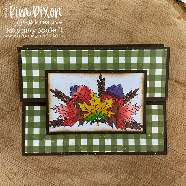 MAYMAY'S 2021 SPRING/SUMMER DT KIM DIXON~ FALL FUN FOLD/EASEL CARD