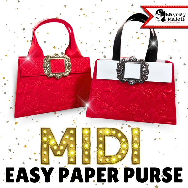 How to make a MINI Paper Purse. Easy DIY