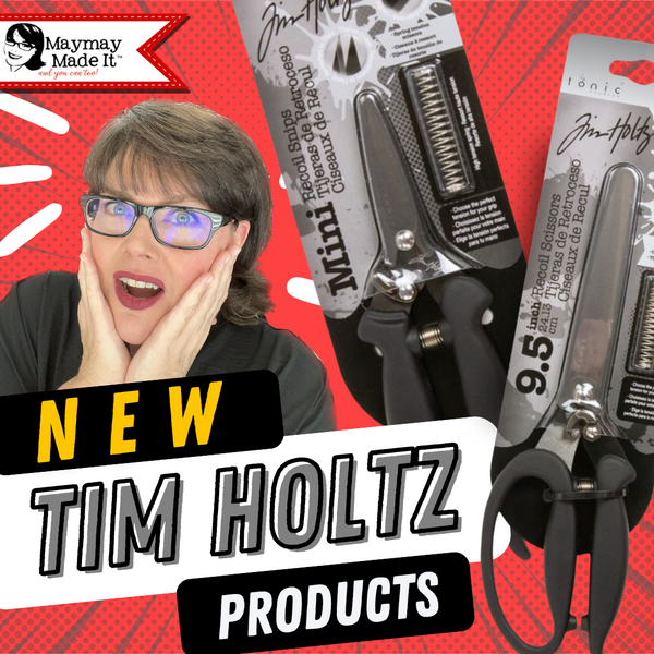 I’m sorry but you’re gonna WANT TO SEE THIS!  Recoil done right! Tim Holtz new scissors!