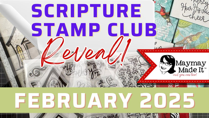 February 2025 Scripture Stamp Club Reveal