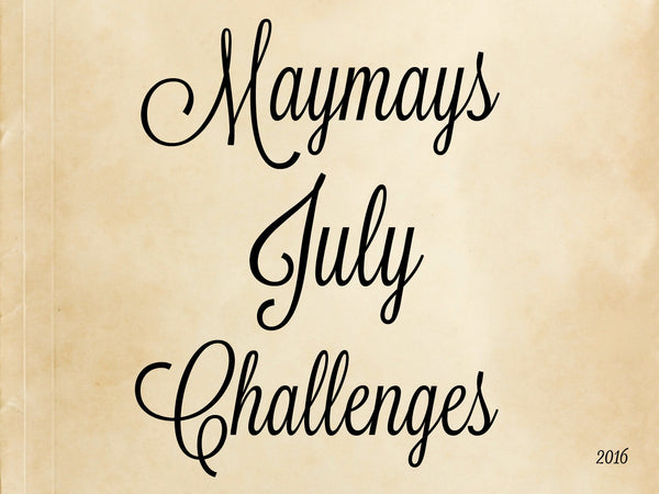 Julys Facebook Challenges!!