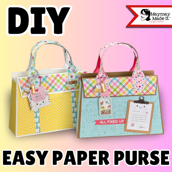 How To Make A Paper Purse & Accessories (EASY DIY Tutorial)