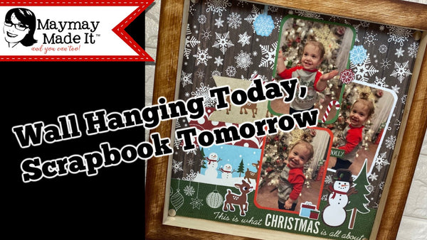 Interchangeable Scrapbook Photo Frame