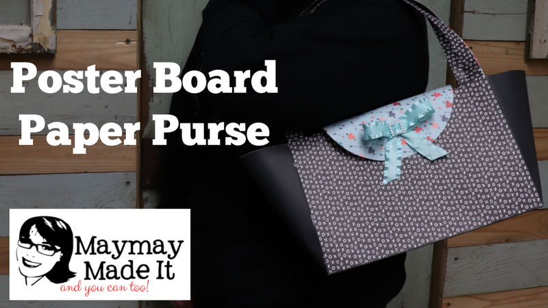 Cute Paper Purse DIY Tutorial | Diy paper purses, Paper purse, Diy purse