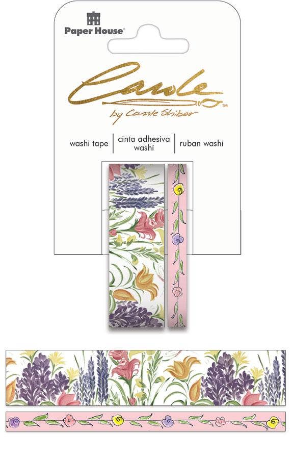 Paper House Productions Carole Shiber Wildflowers Washi Tape {G218}