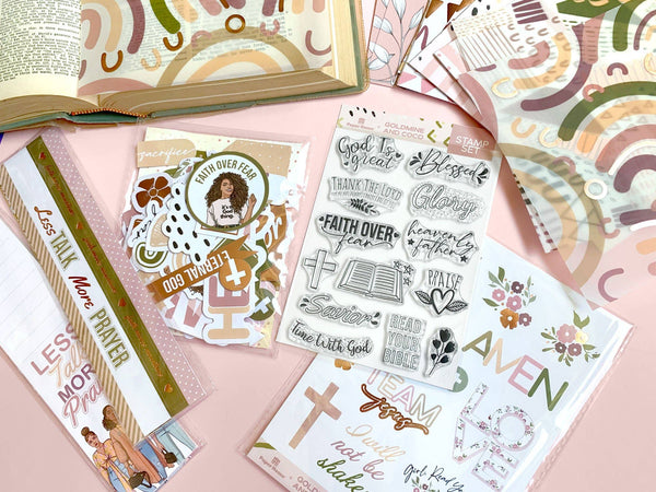 Paper House Production Bible Journaling Kit - Goldmine & Coco Collab {C612}