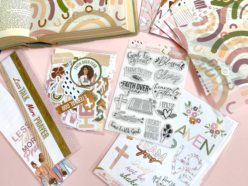 Paper House Production Bible Journaling Kit - Goldmine & Coco Collab {C612}