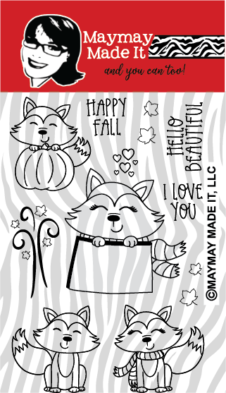 Maymay's Foxy Duo 4x6 Stamp Set {A99}