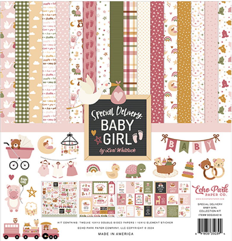 Echo Park Collection Kit 12in x 12in - All Girl