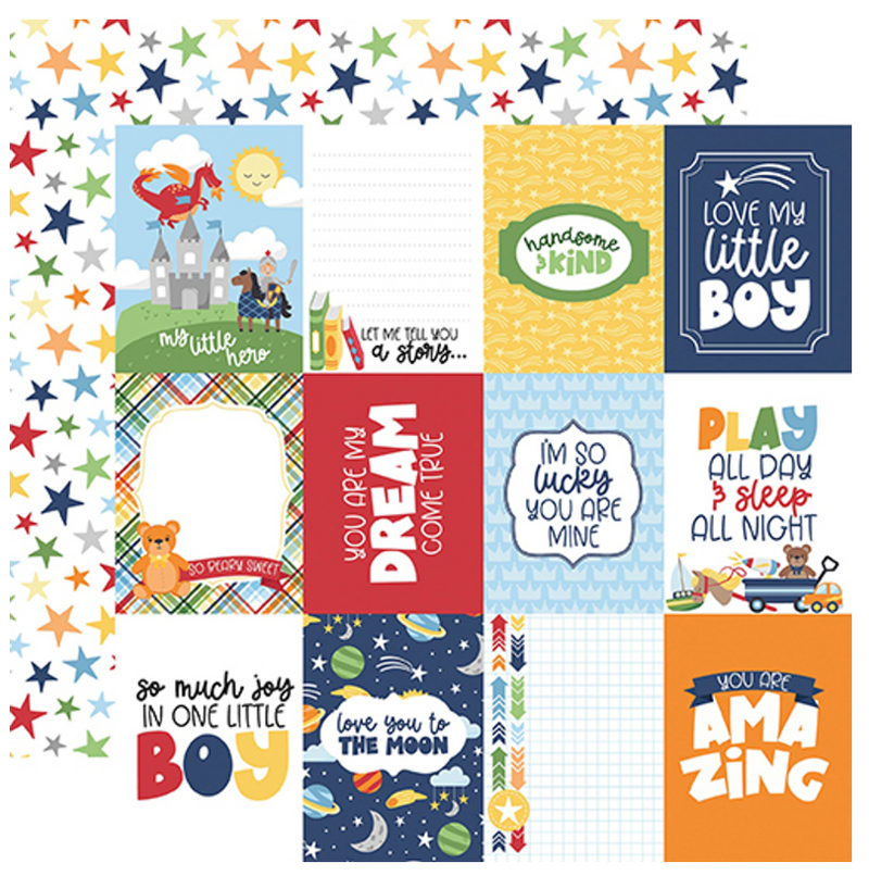 Echo Park 12x12 My Little Boy Collection Kit {B726}