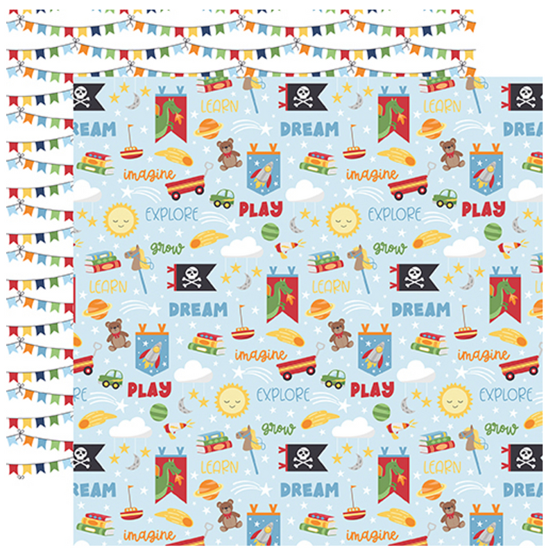 Echo Park 12x12 My Little Boy Collection Kit {B726}