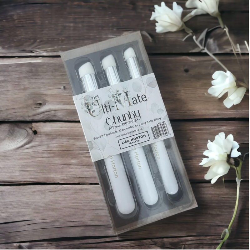 Lisa Horton Crafts Chunky Stencil Brushes