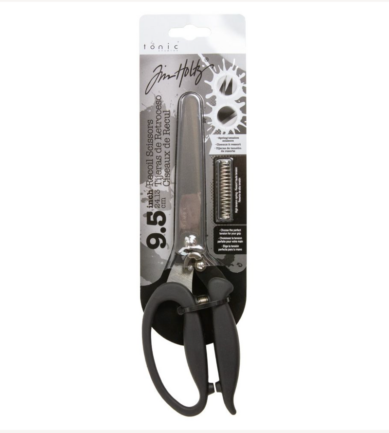 Tim Holtz 9.5" Recoil Scissors {C305}