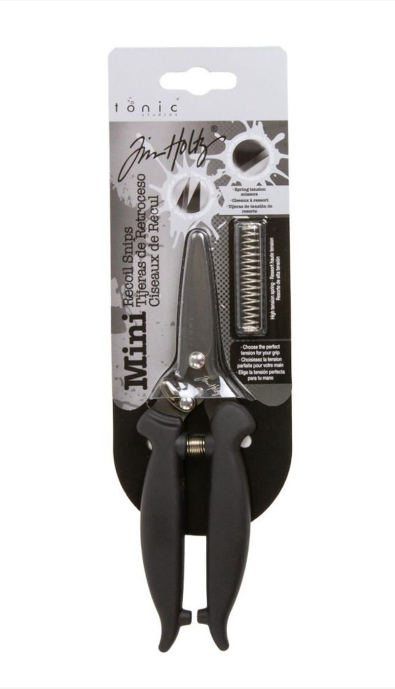 Tim Holtz Mini Recoil Snips {C302}