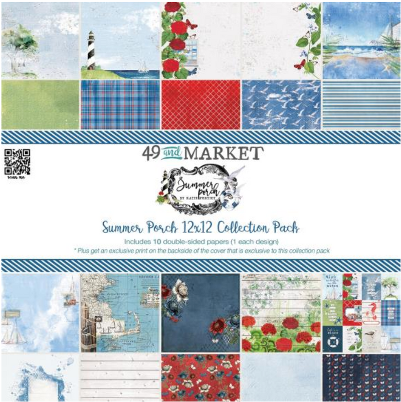 49 and Market 12x12 Summer Porch Collection Pack {B206}