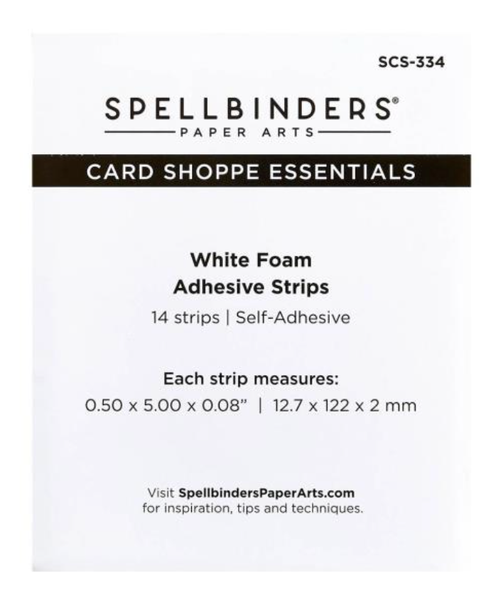 Spellbinders White Foam Adhesive Strips {C22}