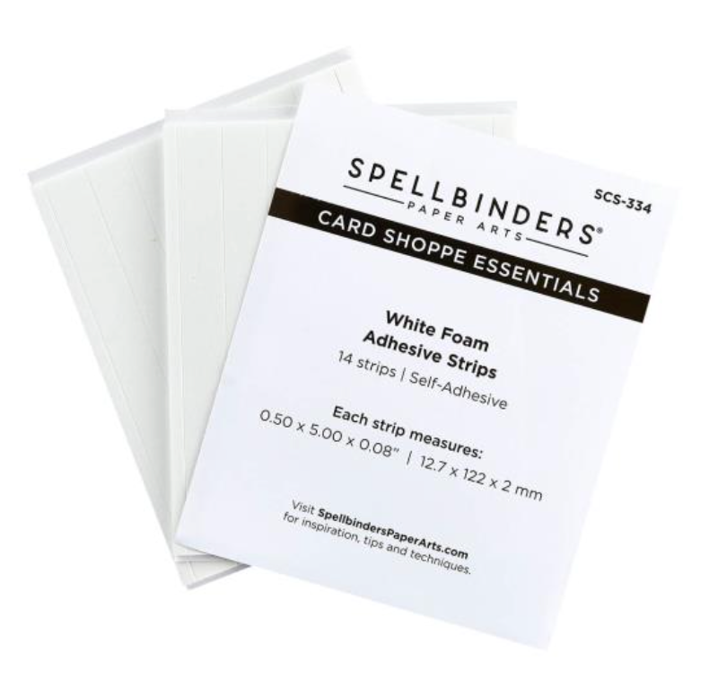 Spellbinders White Foam Adhesive Strips {C22}