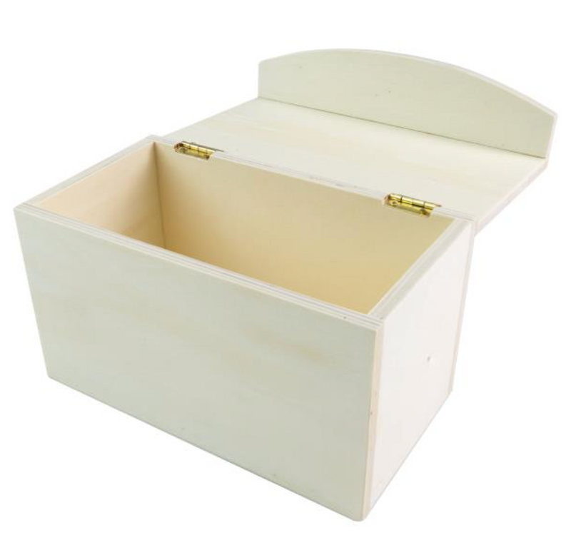 Cousin DIY 8x4.5x4.5 Unfinished Wood Foldover Storage Box {F504-F506}