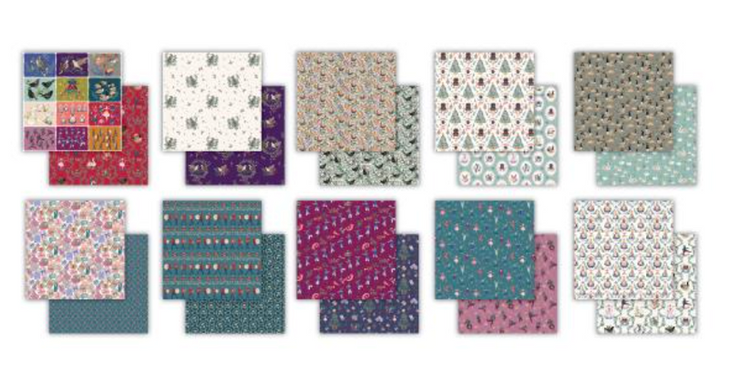 Craft Consortium 12x12 Twelve Days of Christmas Paper Pad {B406}