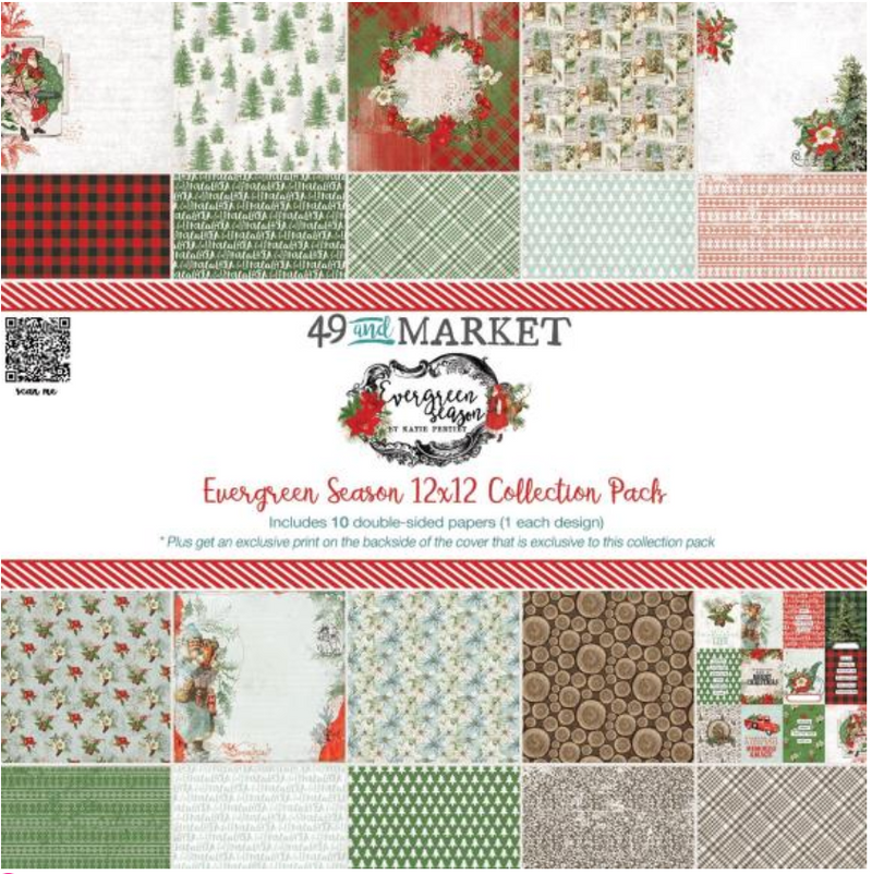 49 And Market 12X12 Evergreen Season Collection Pack {B415}