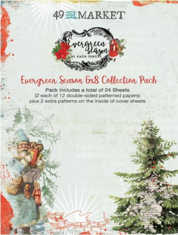 49 and Market 6x8 Evergreen Season Collection Pack {B316}