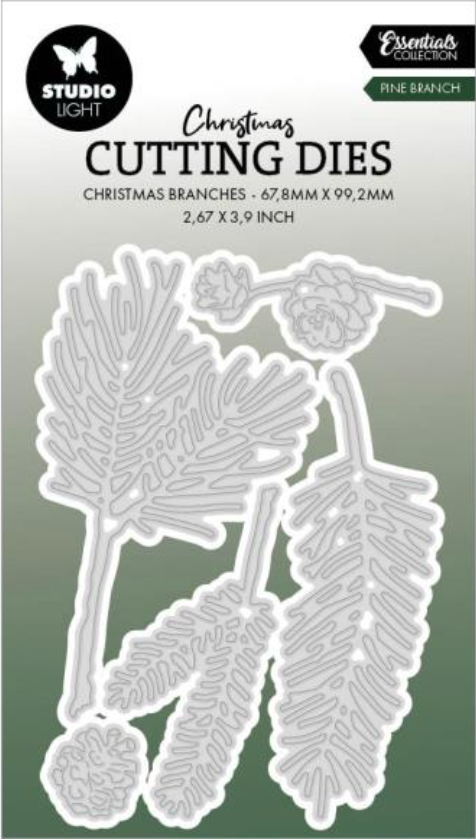 Studio Light Nr. 842 Pine Branch Essentials Cutting Die {W73}