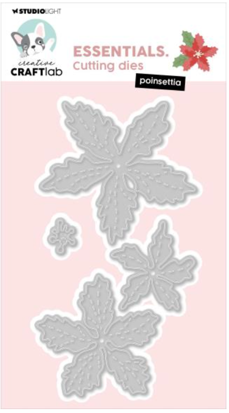 Studio Light Poinsettia Essentials Cutting Die {W65}