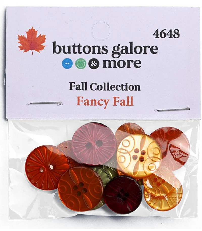 Buttons Galore Fancy Fall Buttons {G94}