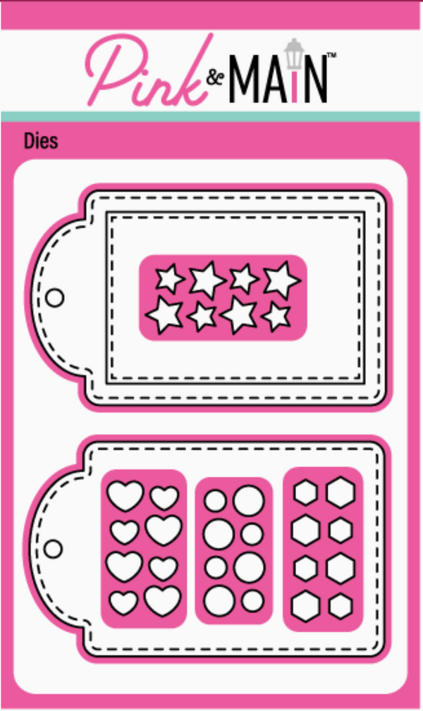 Pink & Main Shaker Tag Dies {F313}