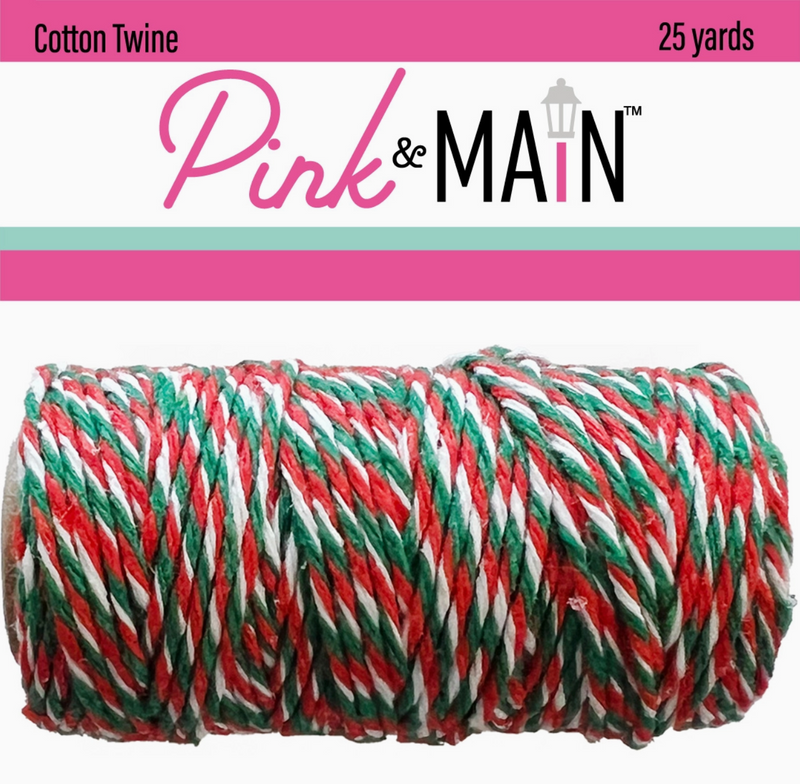 Pink & Main Holiday Cotton Twine {K101}