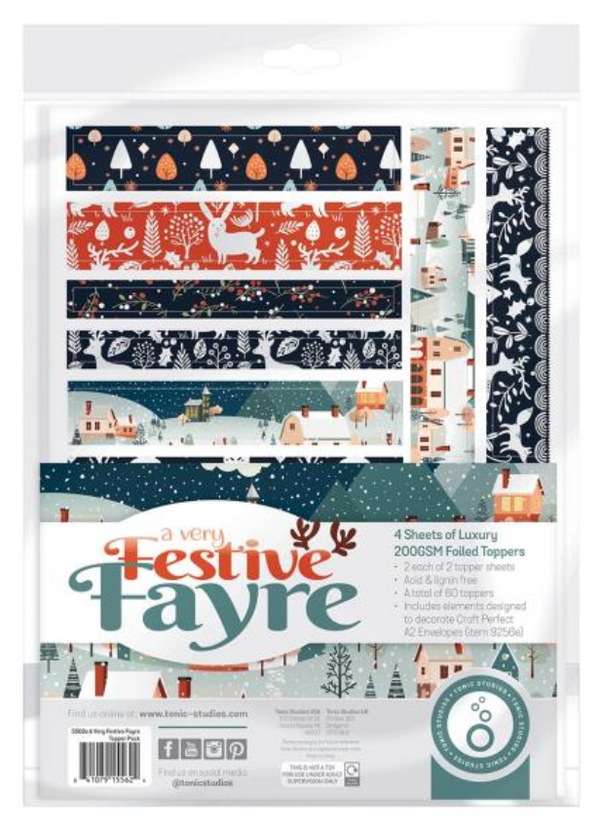 Tonic Studios A Very Festive Fayre Topper Set {B101}