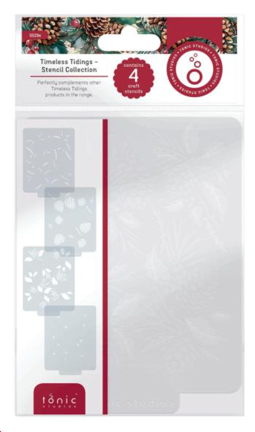 Tonic Studios 5x7 Timeless Tiding Layering Stencil Set {X121}