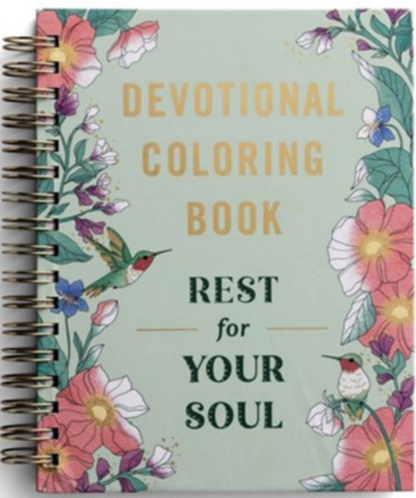 Choice Books Rest for Your Soul Devotional Coloring Book {C810}