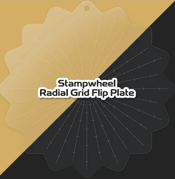 Altenew Stampwheel Radial Grid Flip Plate {C100}