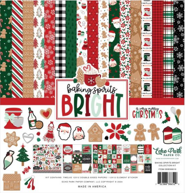 Echo Park 12x12 Baking Spirits Bright Collection Kit {B417}