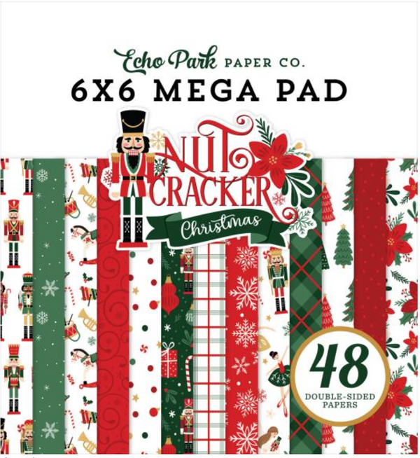 Echo Park 6x6 Nutcracker Christmas MEGA Paper Pad {B516}