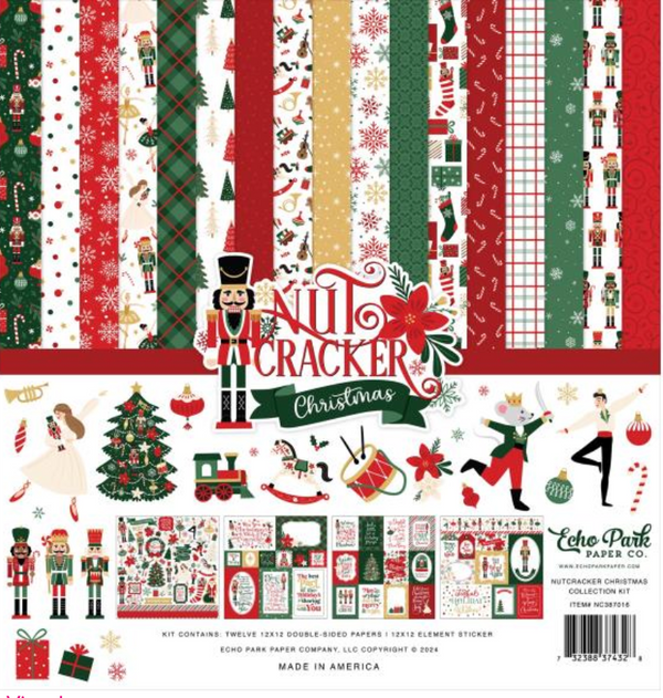 Echo Park 12x12 Nutcracker Christmas Collection Kit {B715}