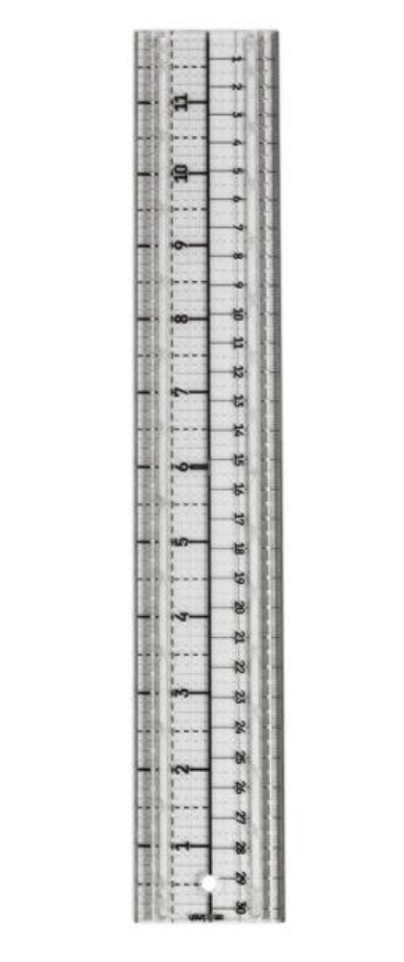 Tim Holtz 12"x2" Media Ruler {X122}