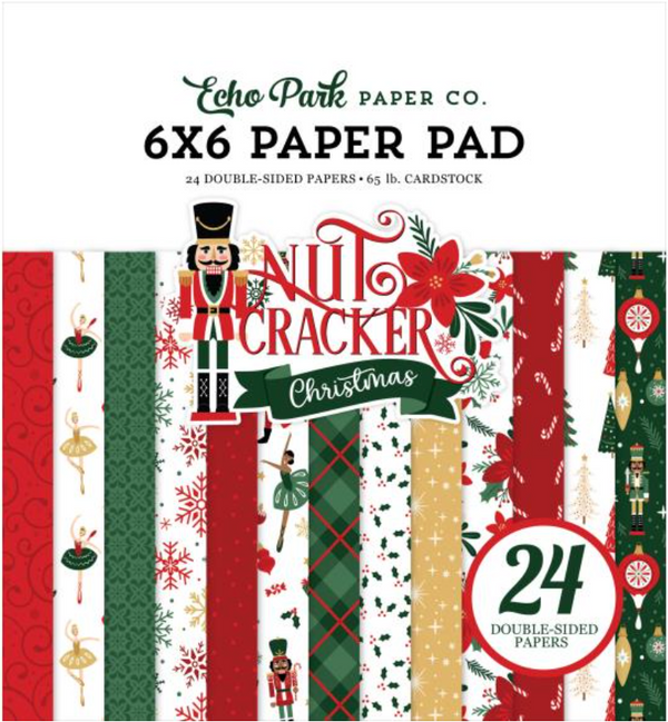 Echo Park 6x6 Nutcracker Christmas Paper Pad {B204}