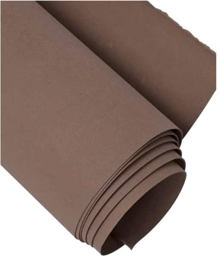 Kraft-Tex 19in x 1.5yd. Chocolate Kraft Paper Fabric {C809-C810}