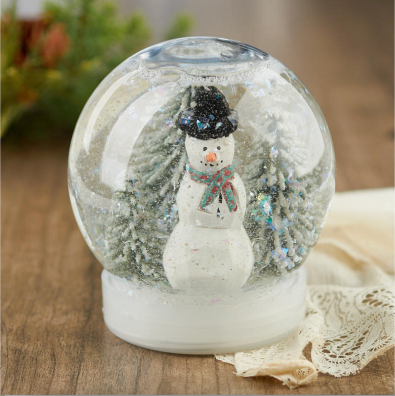 4" Clear Acrylic Snow Globe Jar {F123}